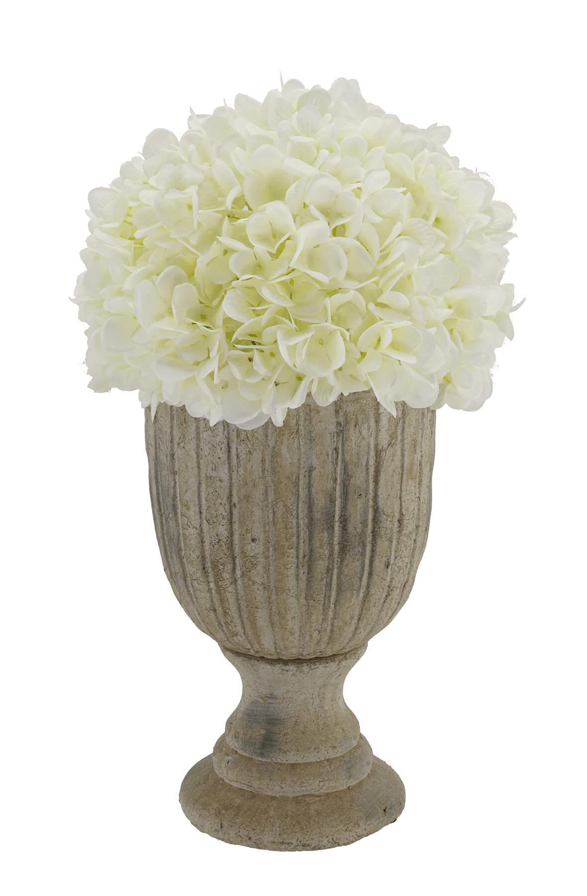 Ophelia Co Faux Hydrangea Floral Arrangements In Vase Wayfair