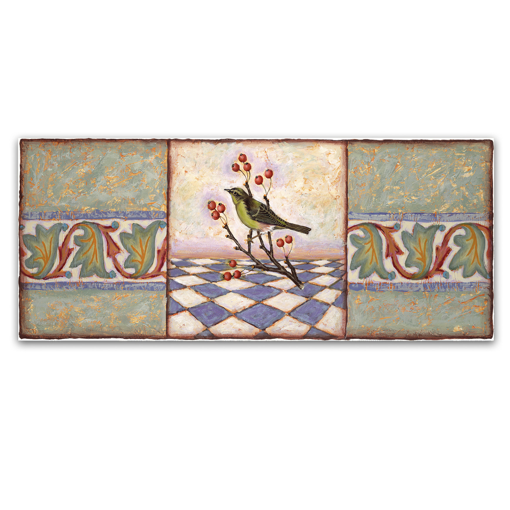 Trademark Art Vineyard Spring By Rachel Paxton Painting Print On Wrapped Canvas Wayfair