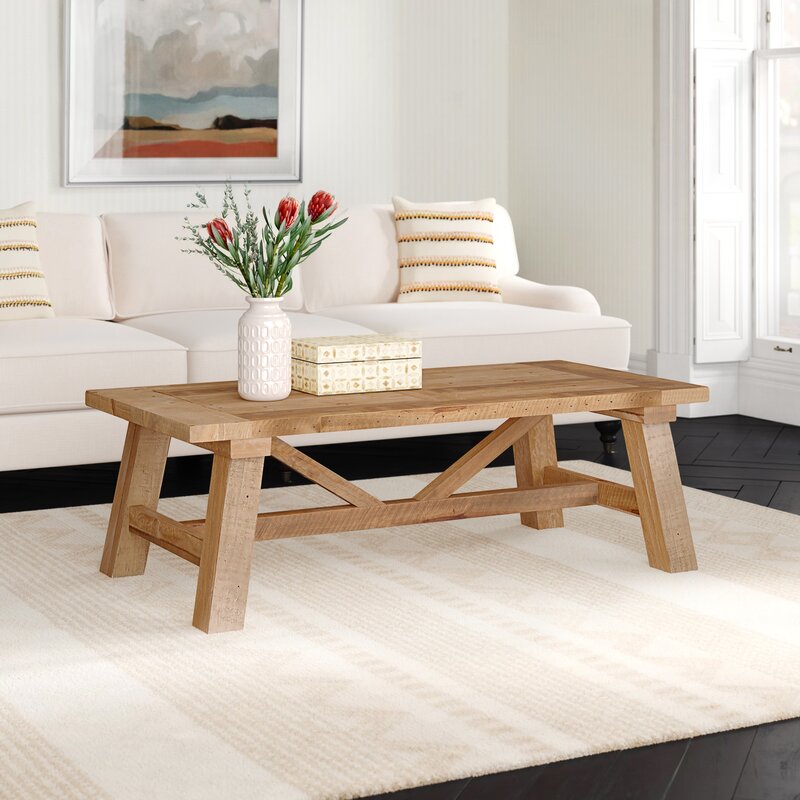 Anton Solid Wood Coffee Table | Joss & Main