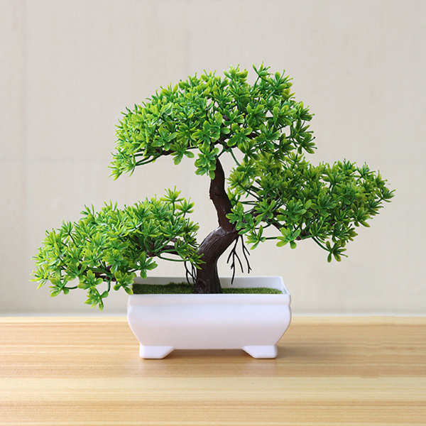 Bonsai Simulation Artificial Pot Plant Home Office Fake Pine Tree Decor Durable 
