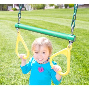120 kg Kids Outdoor Indoor Trapeze Swing Ring Playground Swing Accessories Load 
