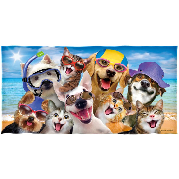 dog beach towel