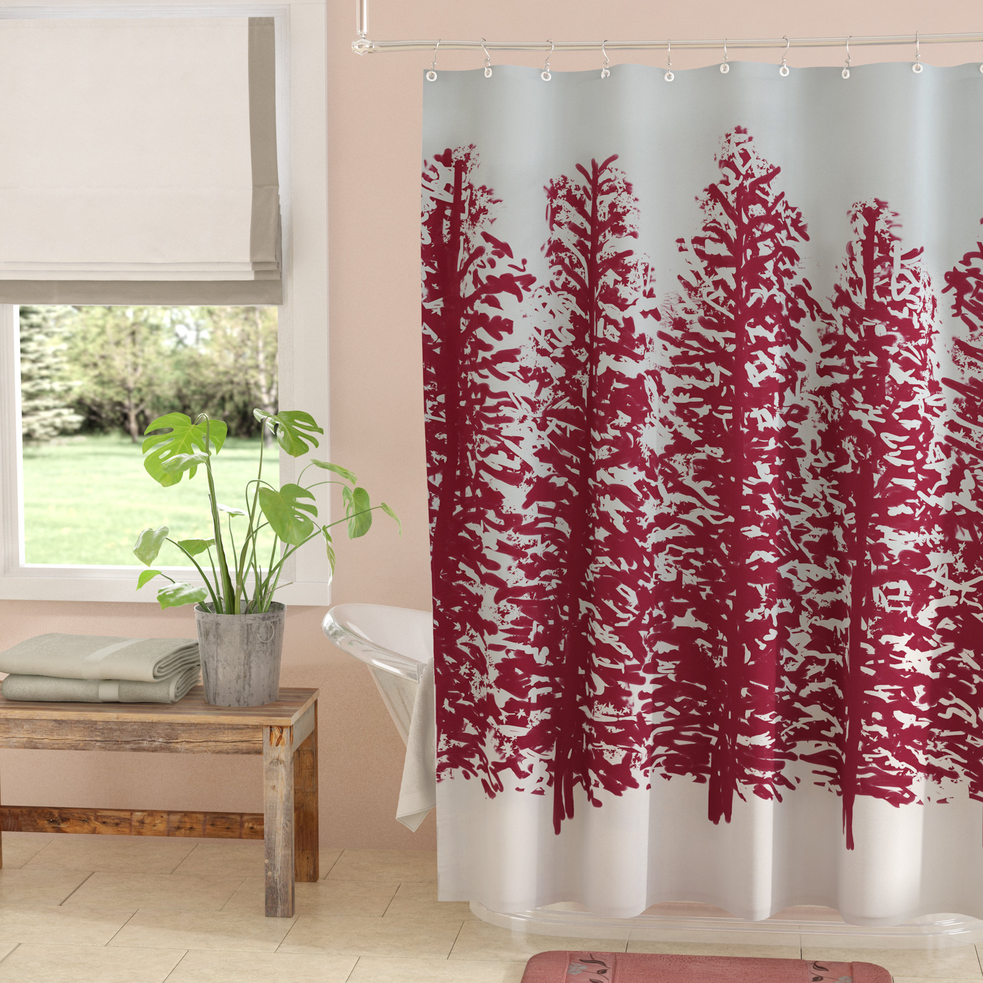 Laurel Foundry Modern Farmhouse Meigs Hidden Forrest Single Shower