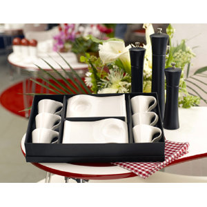 Vanilla Fare 12 Piece Espresso Cup Set (Set of 6)