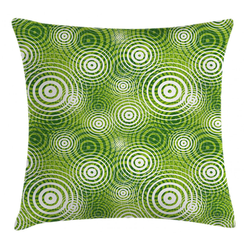 East Urban Home Circular Round Shaped Indoor Outdoor Geometric26 Throw Pillow Cover Wayfair