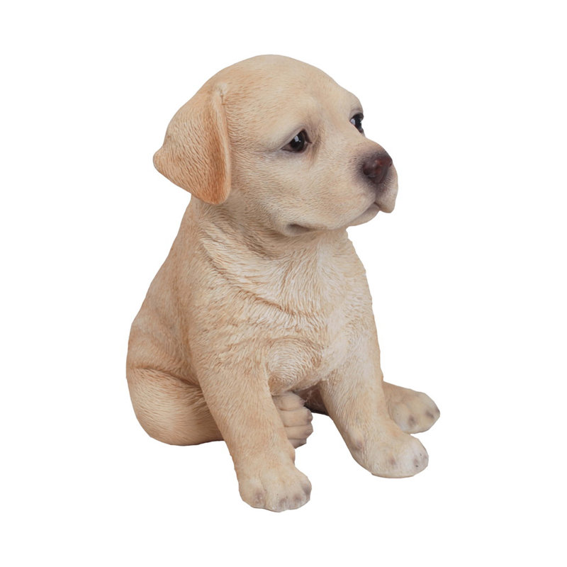 labrador puppy statue