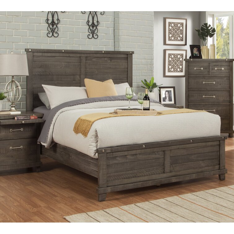 Gracie Oaks Darley Solid Wood Platform Bed & Reviews | Wayfair