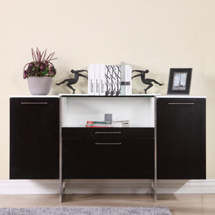 Go to store & view more images Latitude Run Kiam Modern Storage Cabinet