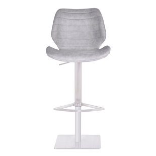 Go to store & view more images Orren Ellis Freed Adjustable Height Swivel Bar Stool