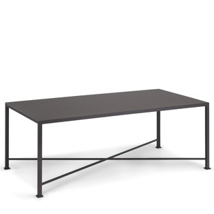 Brushed Metal Coffee Table Wayfair Diversey Metal Coffee Table