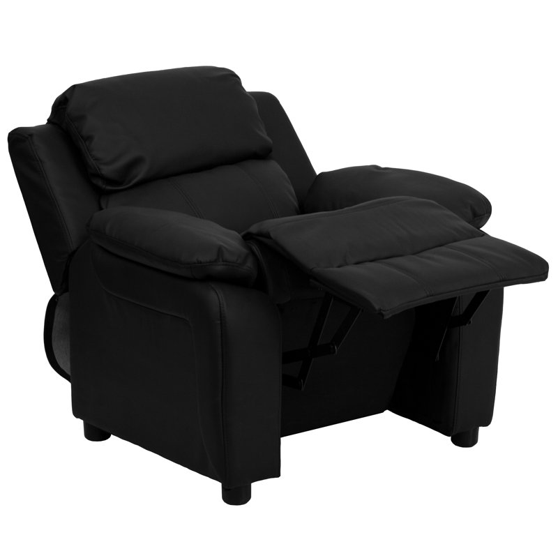 child recliner with name