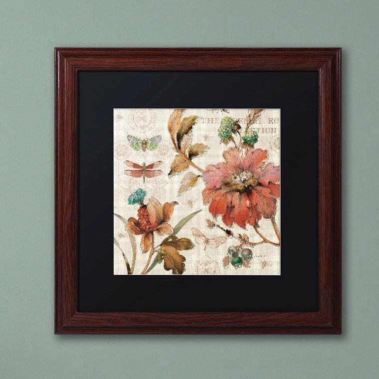 August Grove French Country V Framed Painting Print On Canvas Wayfair