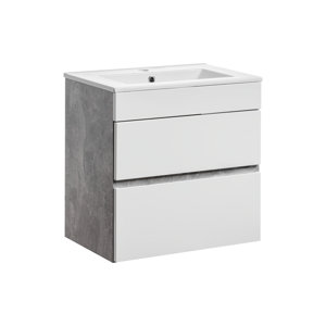 60 cm Wandmontierter Waschbeckenunterschrank Atelier von Belfry Bathroom