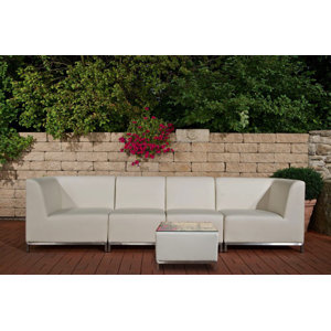 5-tlg. Loungesofa-Set Plauer von Home & Haus