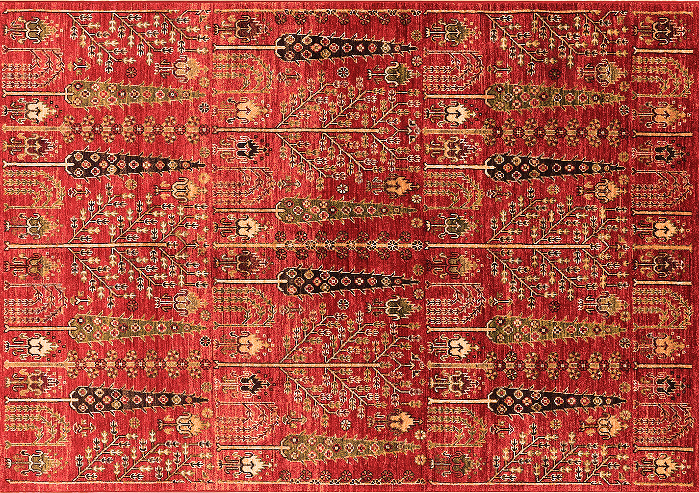 Bungalow Rose Machine Woven Power Loomed Beige Red Black Rug Wayfair