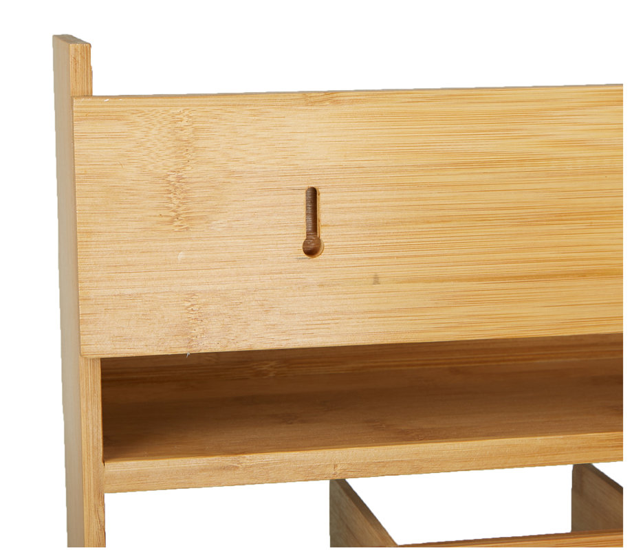 Mind Reader Bamboo Coffee Rack Wall Shelf Reviews Wayfair Bamboo Coffee Rack Wall Shelf