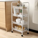 Narrow Rolling Pantry Shelves Wayfair