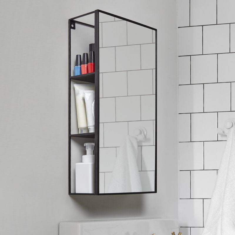 Amazing Bathroom Mirror With Shelf Decor Amazing Bathroom Mirror With Shelf Decor