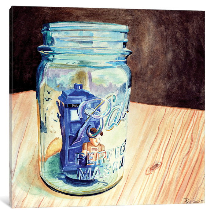 East Urban Home The Doctor Steps Out Painting Print On Wrapped