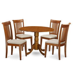 Gloucester 5 Piece Dining Set by Charlton Home