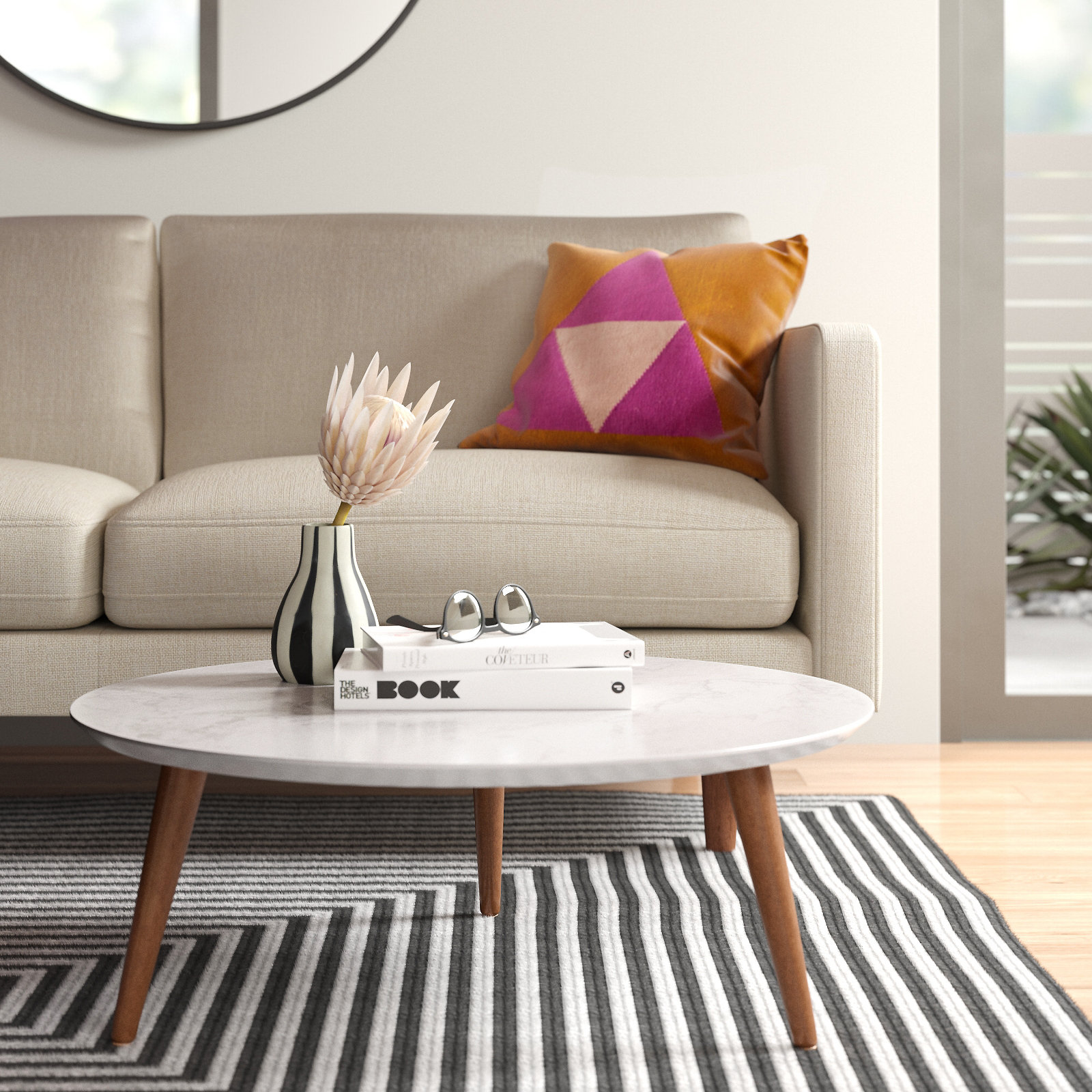 round coffee tables at wayfair