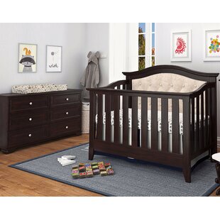 baby crib and dresser