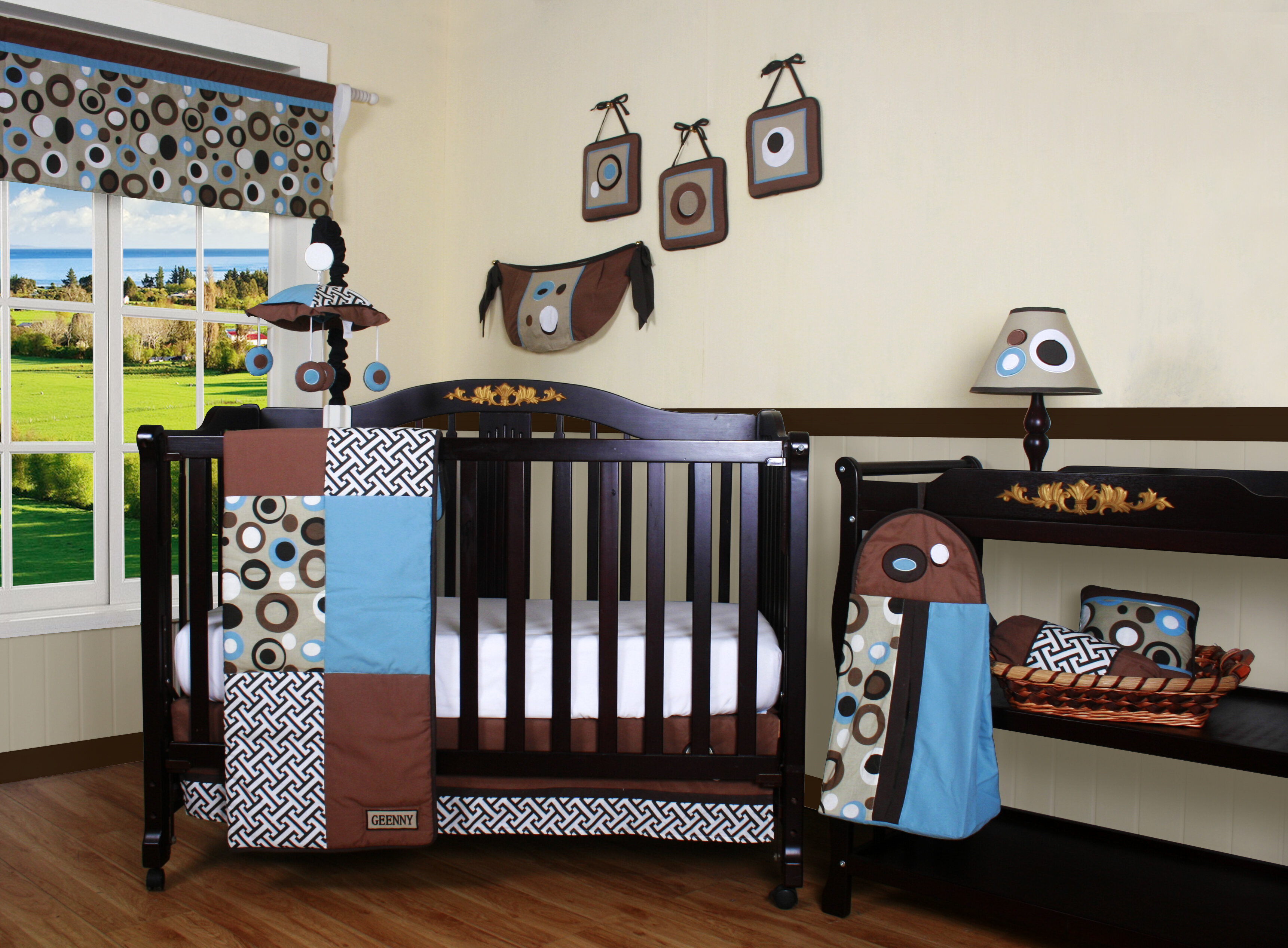 Zoomie Kids Fonville Patchwork 13 Piece Crib Bedding Set Wayfair Ca