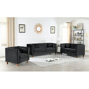 Rascon 3 Piece Living Room Set By Everly Quinn