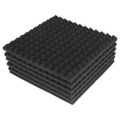 Acoustic Foam Panel Wedge Studio Soundproofing Wall Tiles24 Pack Powell Furniture