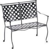 Indoor Wrought Iron Benches Wayfair