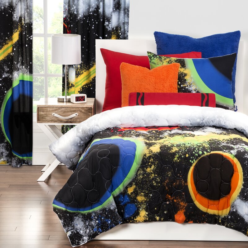 Crayola Out Of This World Comforter Set Reviews Wayfair