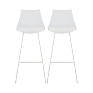 White Frame Bar Stools You Ll Love Wayfair Co Uk