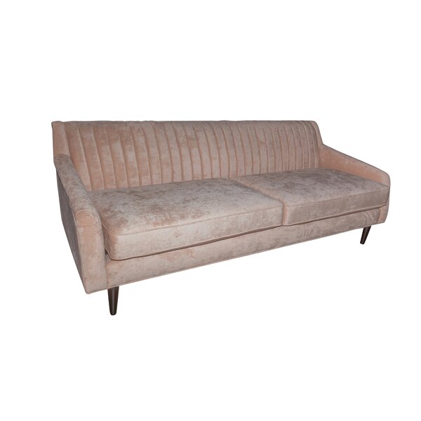 Racine Blush Channel Back Sofa