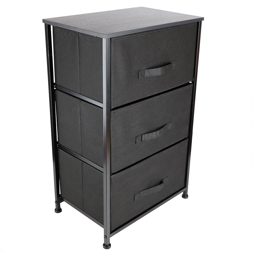 Rebrilliant Kirsy 3 Drawer Storage Chest | Wayfair