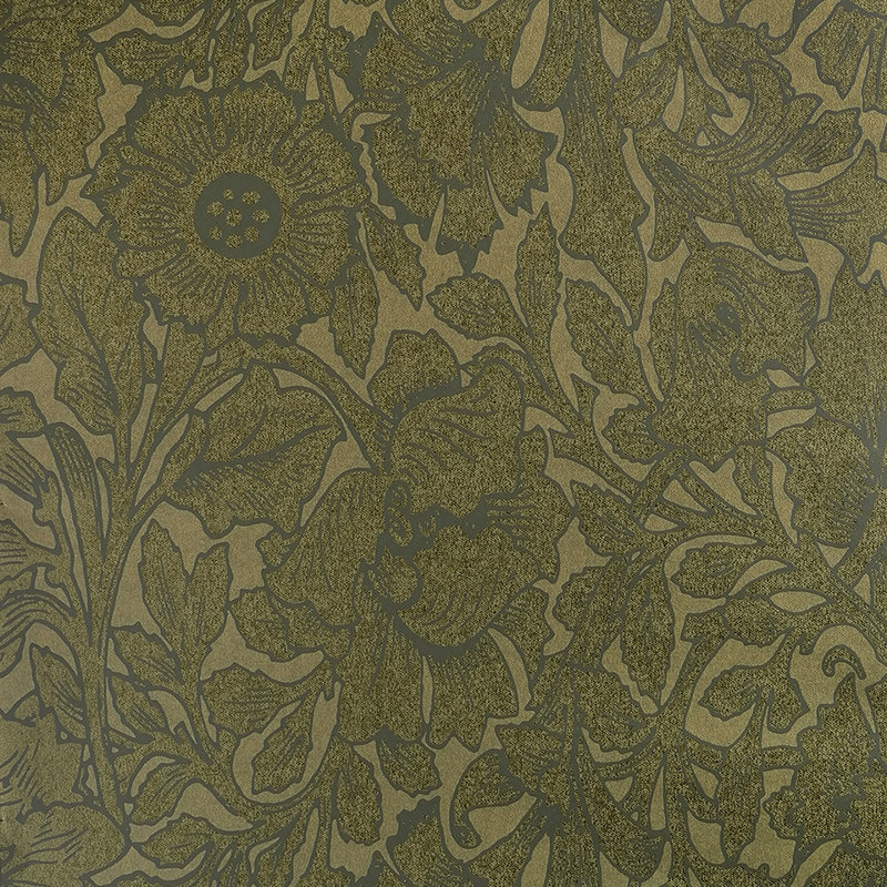 Walls Republic Contemporary Metallic Sunflower 27 5 X 27 5 Floral And Botanical Wallpaper Wayfair