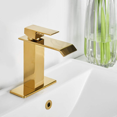 Gold Tone Bathroom Faucets Wayfair
