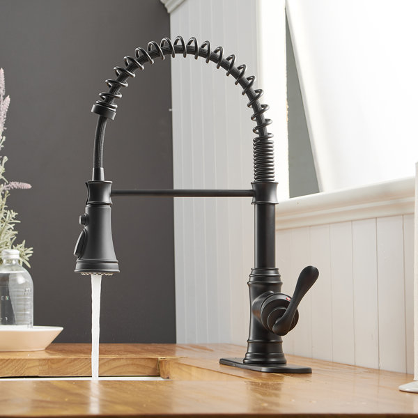 Wall Mount Faucet With Sprayer | Wayfair