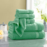 mint colored towels