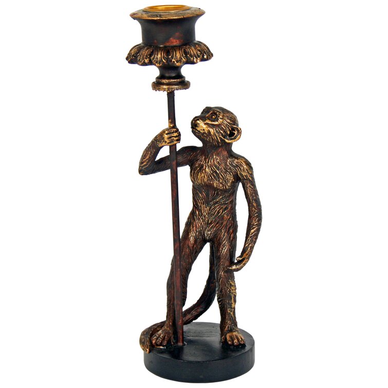 World Menagerie Monkey Candlestick & Reviews 