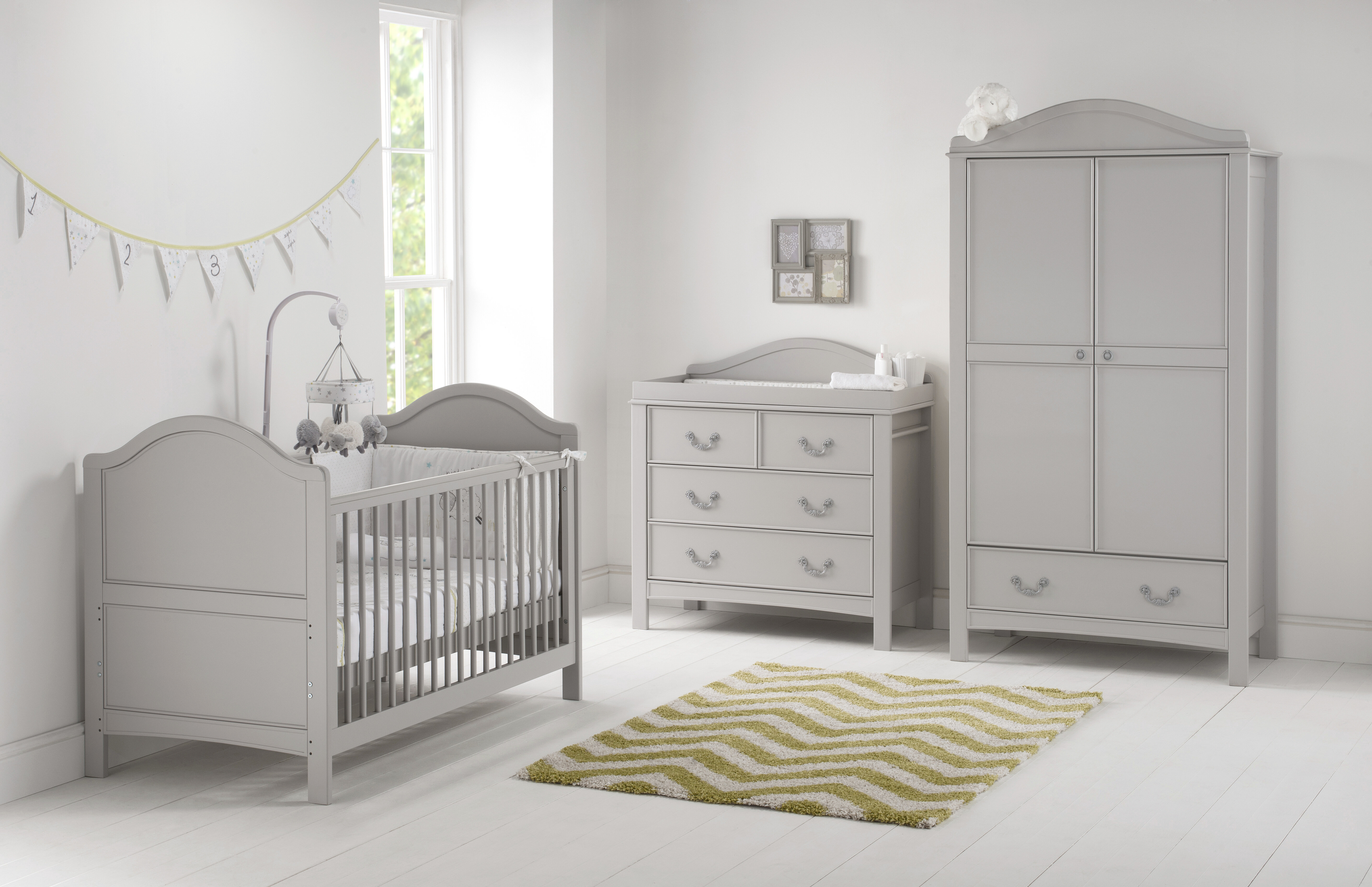 cot bed nursery set