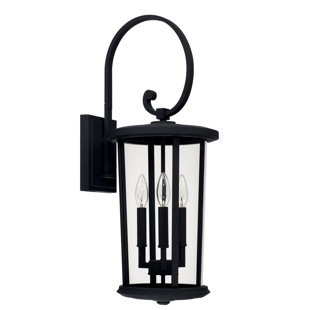 Best Brutus 3-Light Outdoor Wall Lantern By Alcott Hill Outdoor Lighting Brutus 3-Light Outdoor Wall Lantern By Alcott Hill Outdoor Lighting