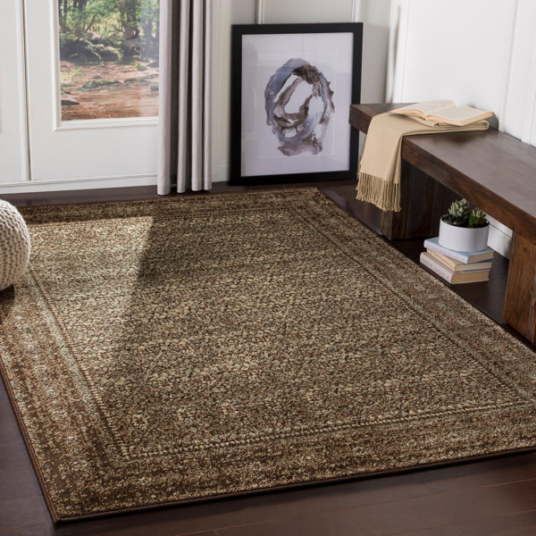 Deep Brown Rug Dark-brown-area-rug | Wayfair