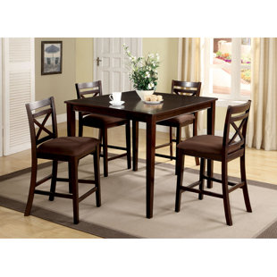 Thor 5 Piece Solid Wood Dining Set