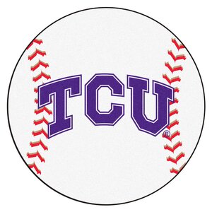 NCAA Texas Christian University Baseball Mat