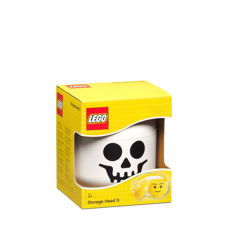 lego skull storage head