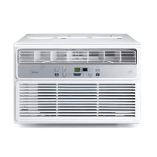 Midea Easycool Window Air Conditioner Cooling Dehumidifier Fan With Remote Control 8 000 Btu Rooms Up To 350 Sq Ft Maw08r1bwt Model Wayfair