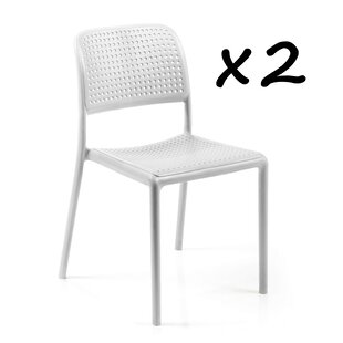 Bistrot Stacking Dining Chair (Set Of 2) By Nardi