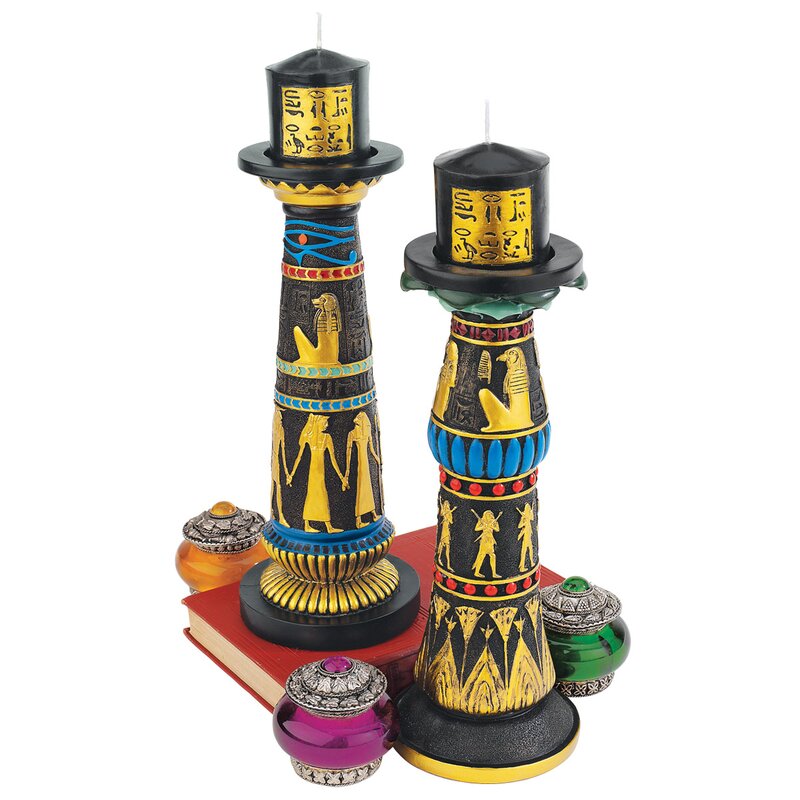 plastic candlesticks