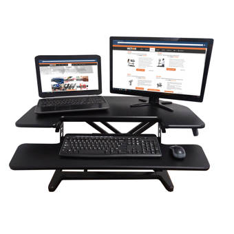 Ebern Designs 72 L Galax Computer Table With Modesty Panel Reviews Wayfair