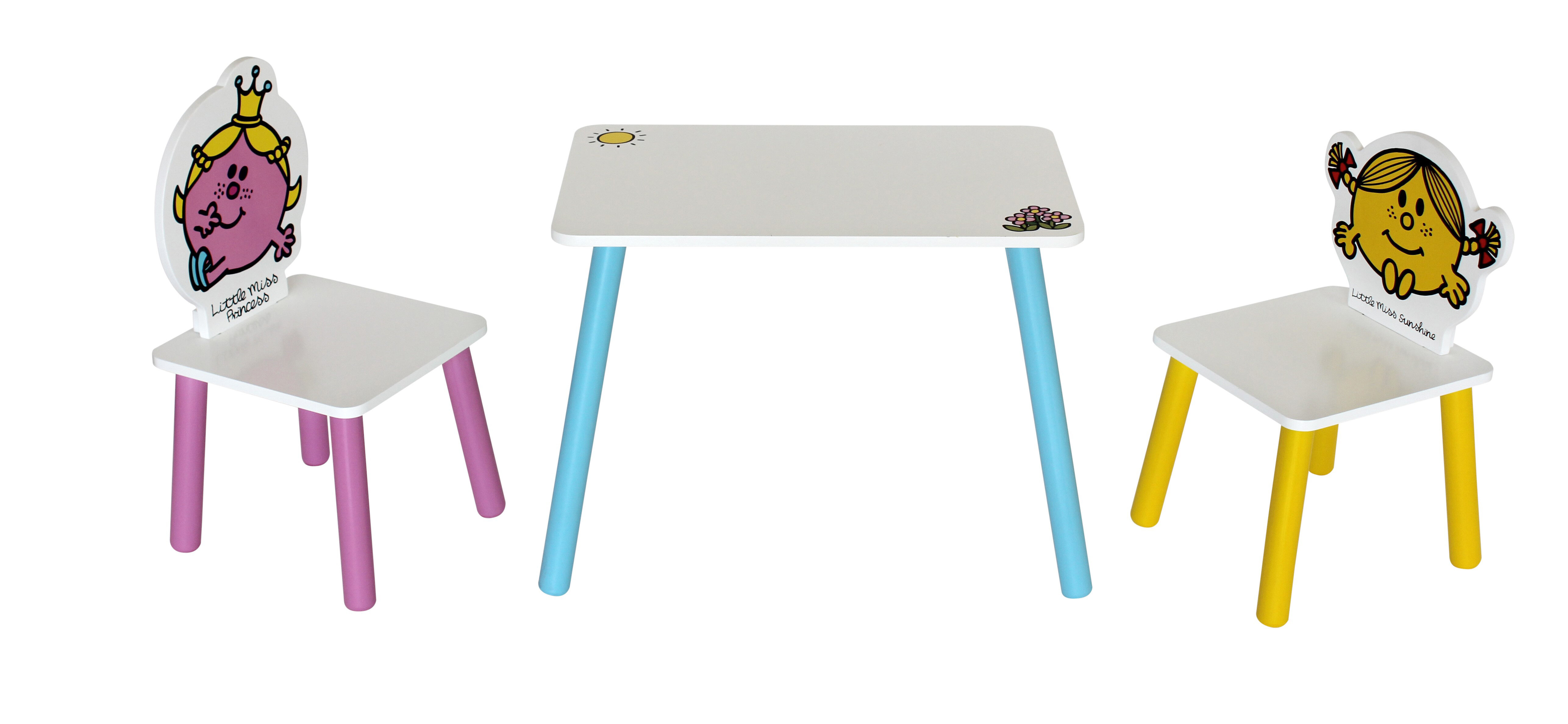 children's 3 piece table and chair set